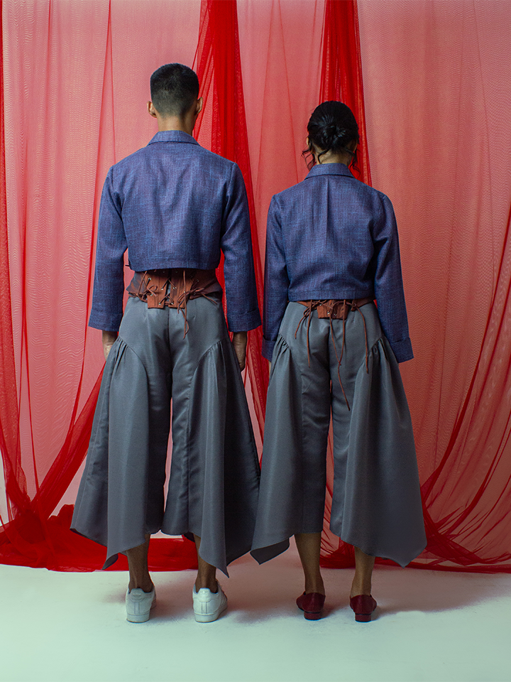 FW24 Selaphiel Cropped Jacket 516