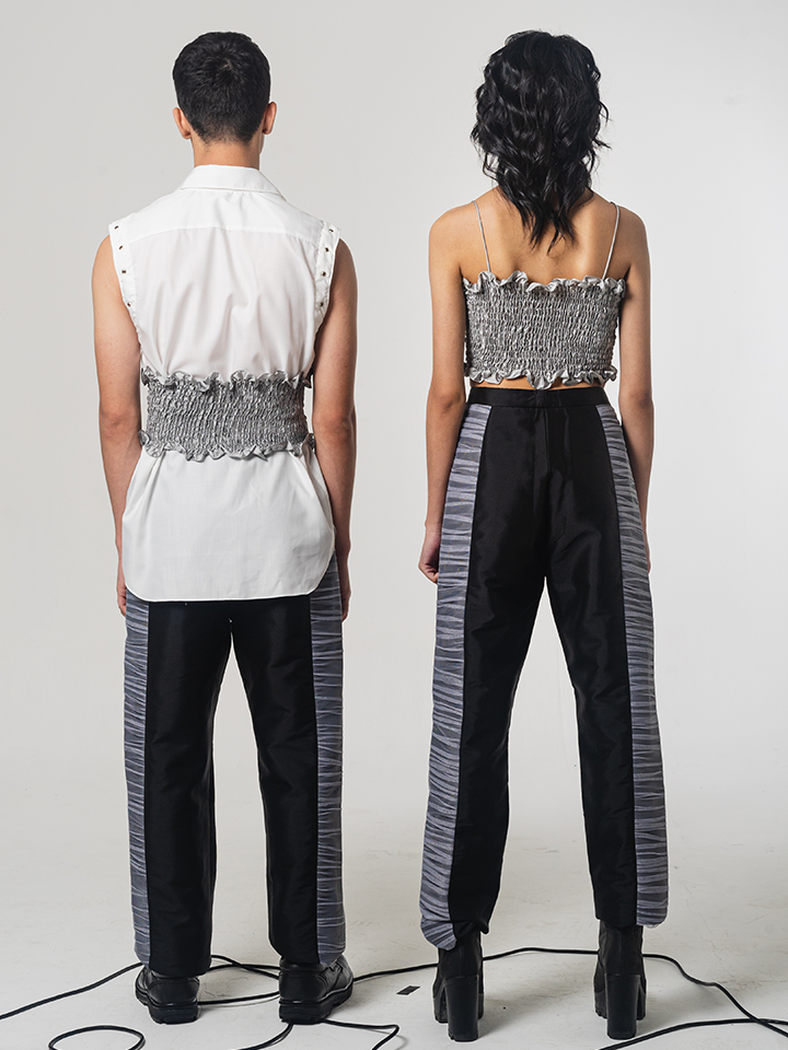 SS22 Silver Tube Top 504