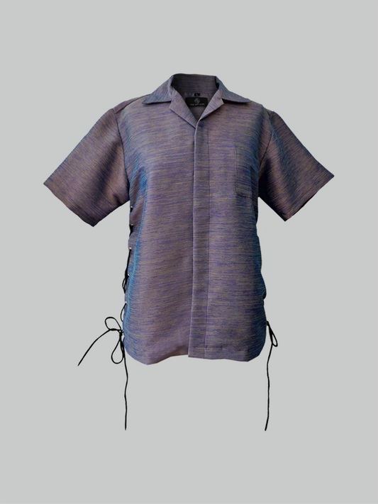 SS22 Purple Striped Shirt 106