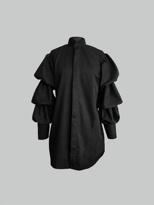 FW22 Black Puff Shirt 111