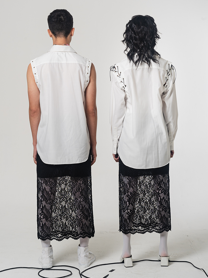 SS22 White Cotton Shirt 112